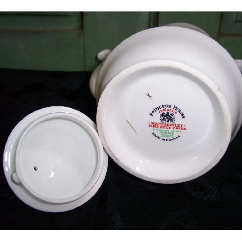 Hammersley Spode Bone China Princess House Windsor Rose Coffee Pot England